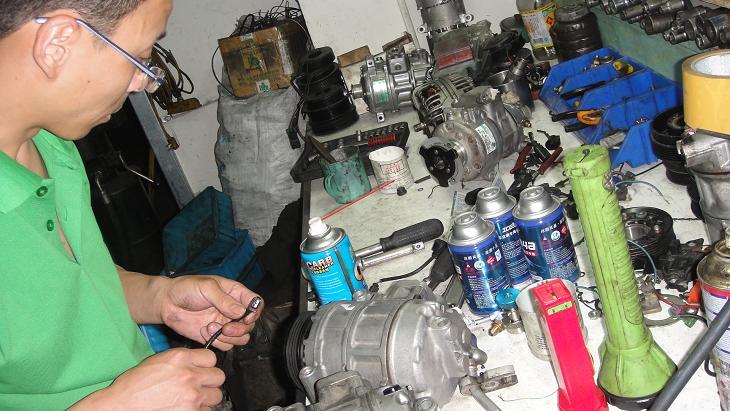 上海专业汽车空调维修服务 加氟查漏一步到位